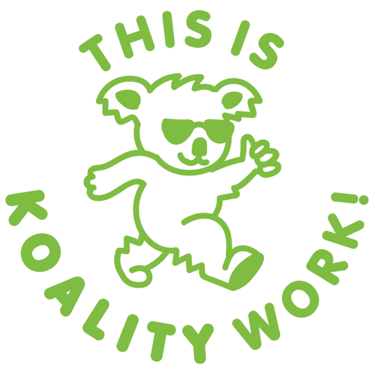 KOALA PUN PRE INKED STAMP