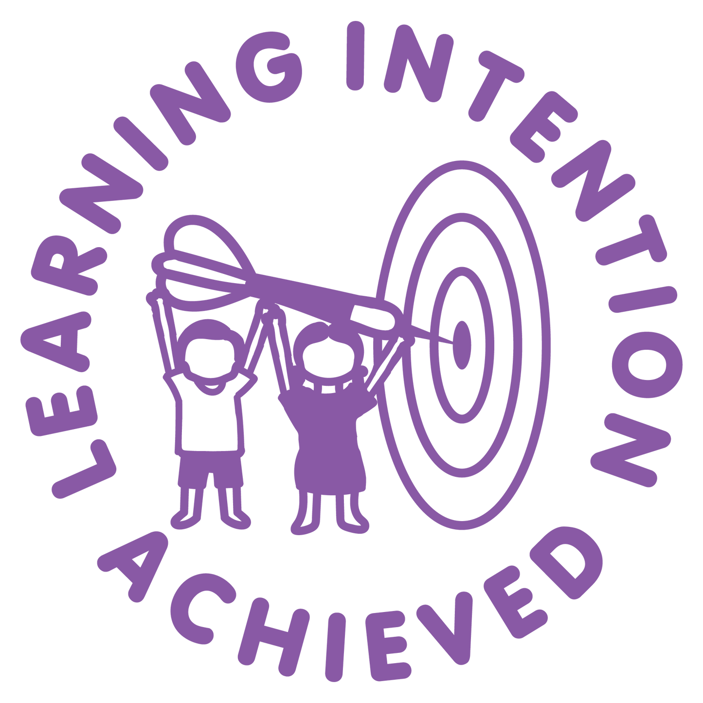 LEARNING INTENTION ACHIEVED STAMP