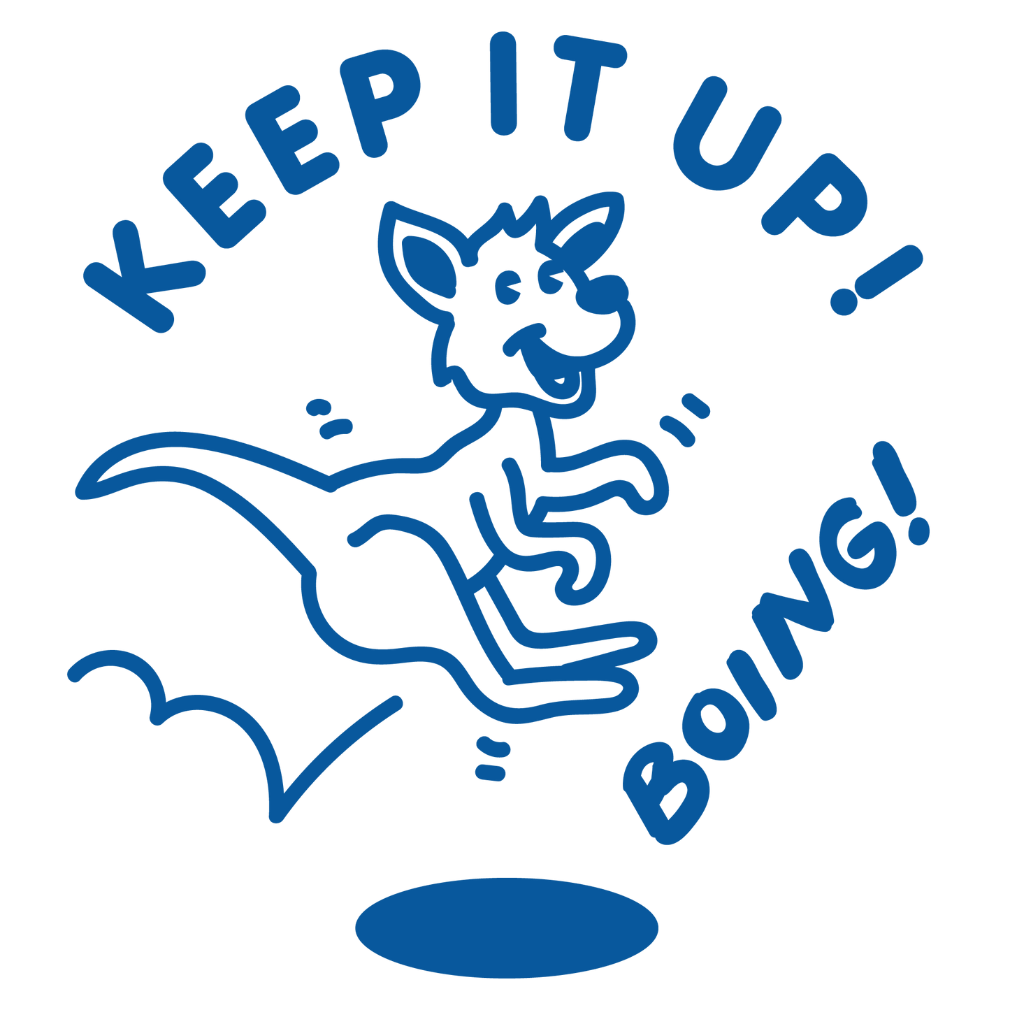 KANGAROO ENCOURAGMENT STAMP