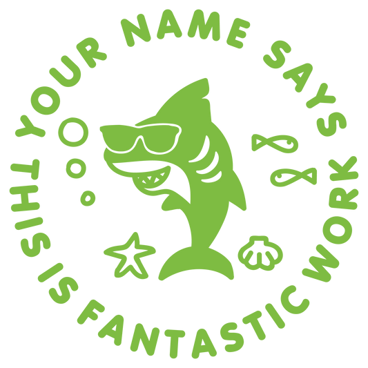 FIN-TASTIC PUN CUSTOMISABLE STAMP