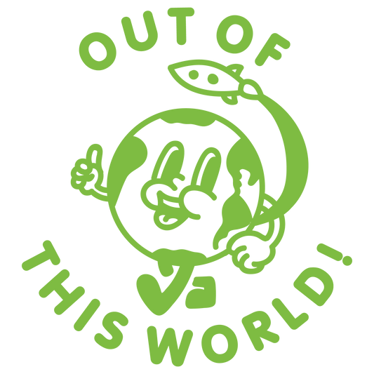 OUT OF THIS WORLD PRE INKED STAMP
