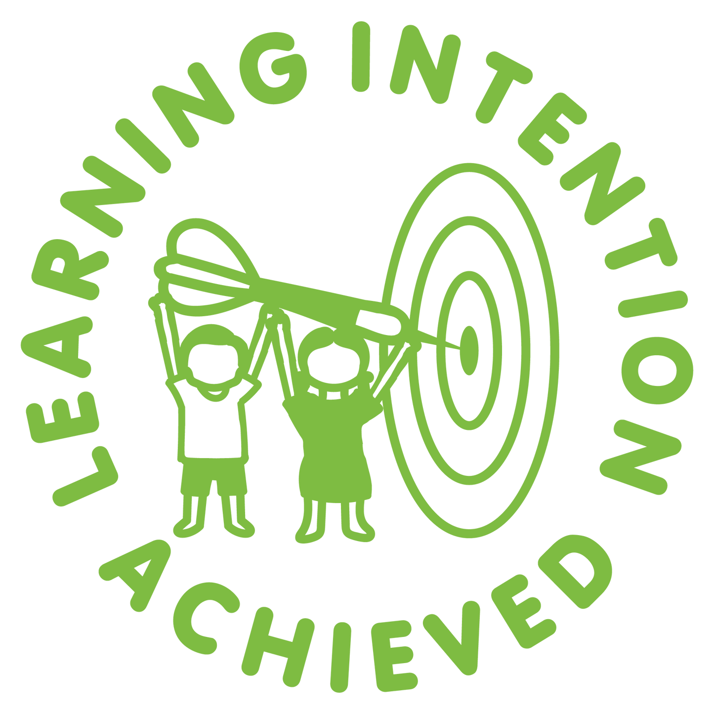 LEARNING INTENTION ACHIEVED STAMP