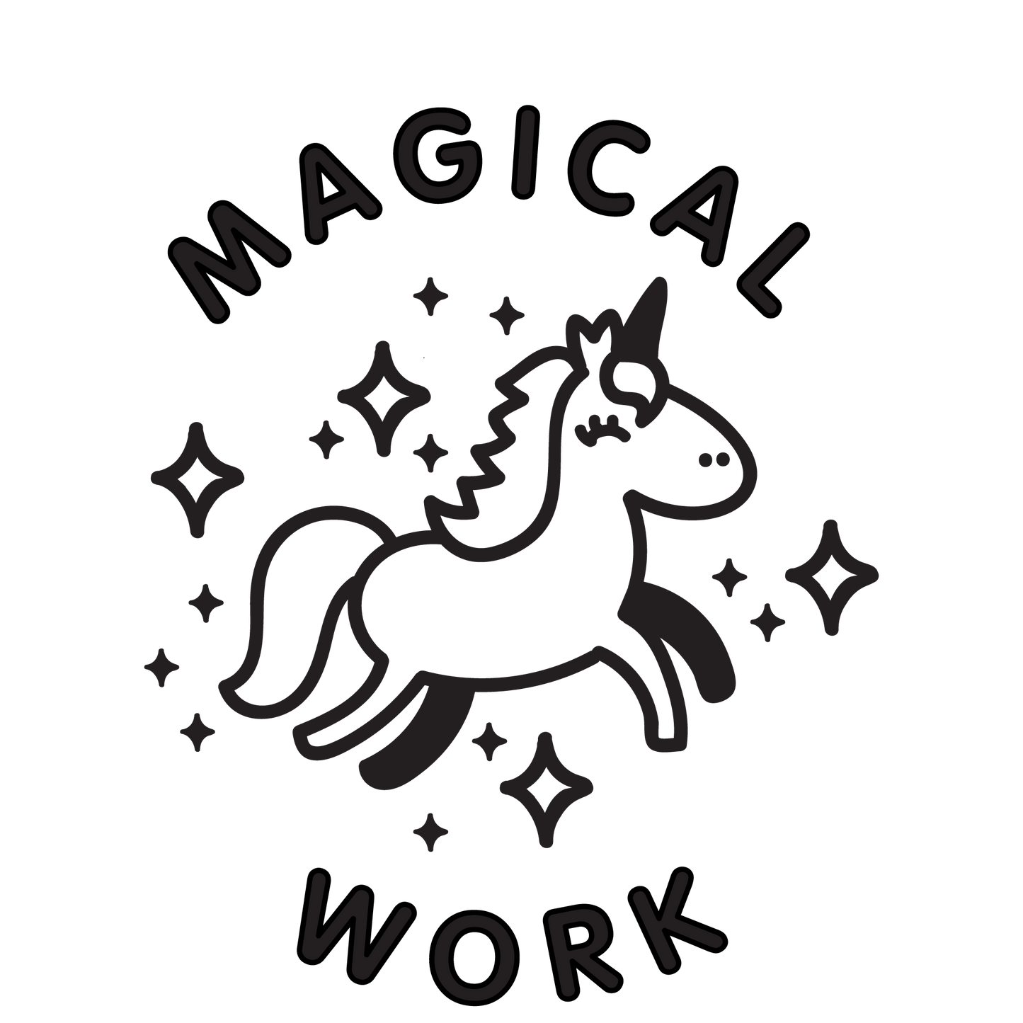 MAGICAL WORK STAMP