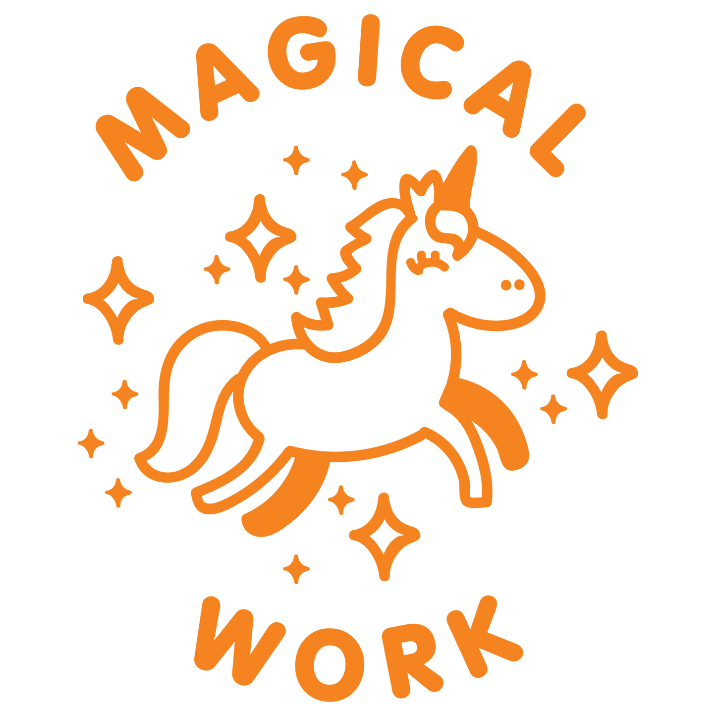 MAGICAL WORK STAMP