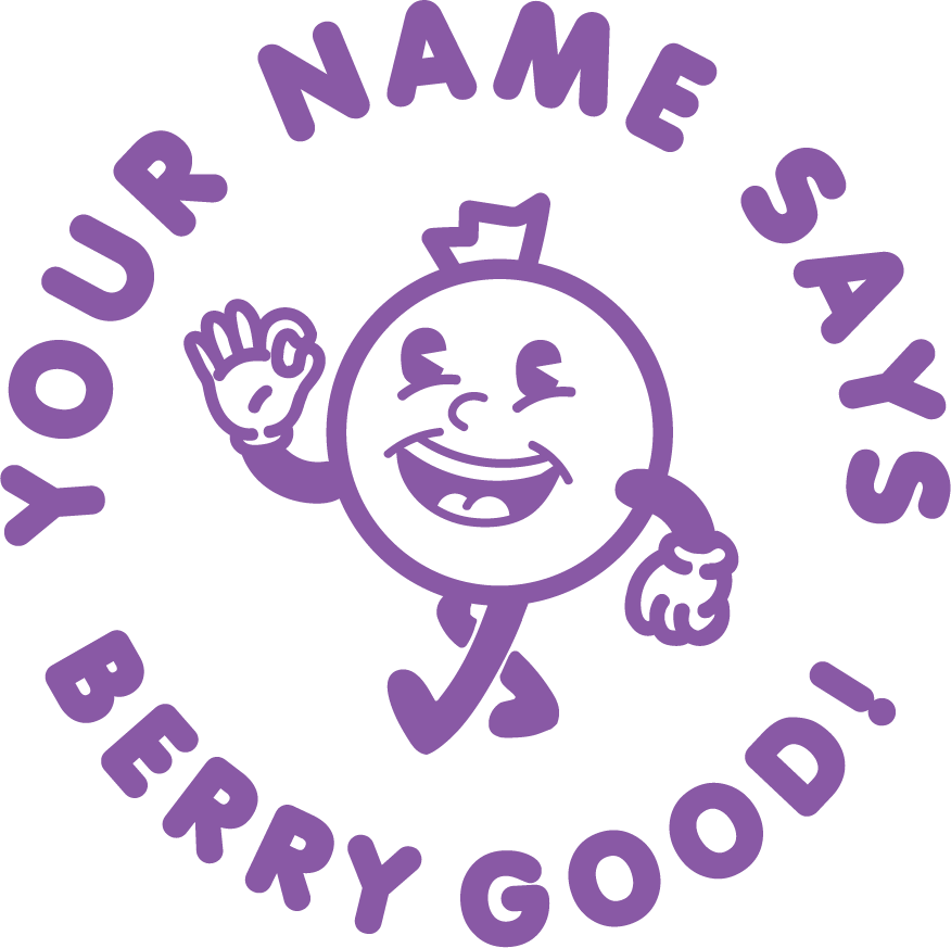 BERRY GOOD CUSTOMISABLE STAMP