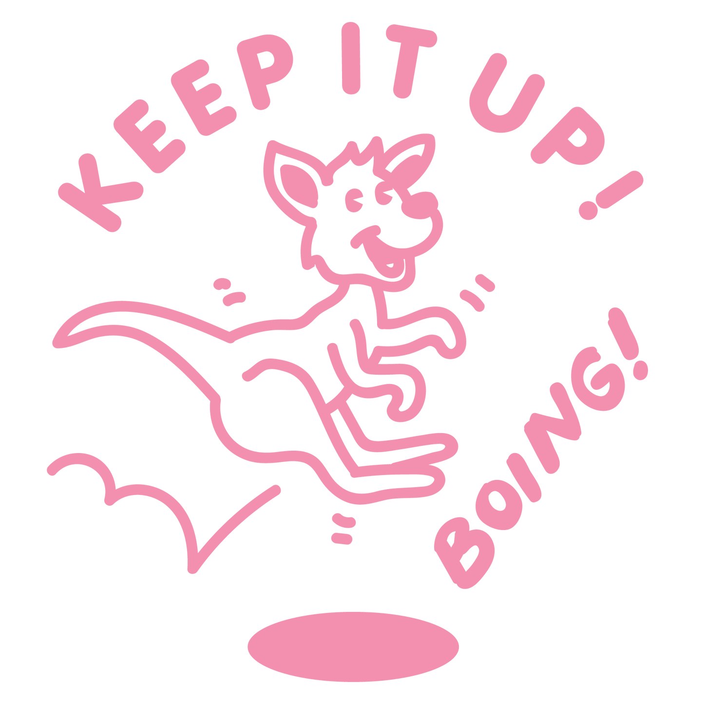 KANGAROO ENCOURAGMENT STAMP