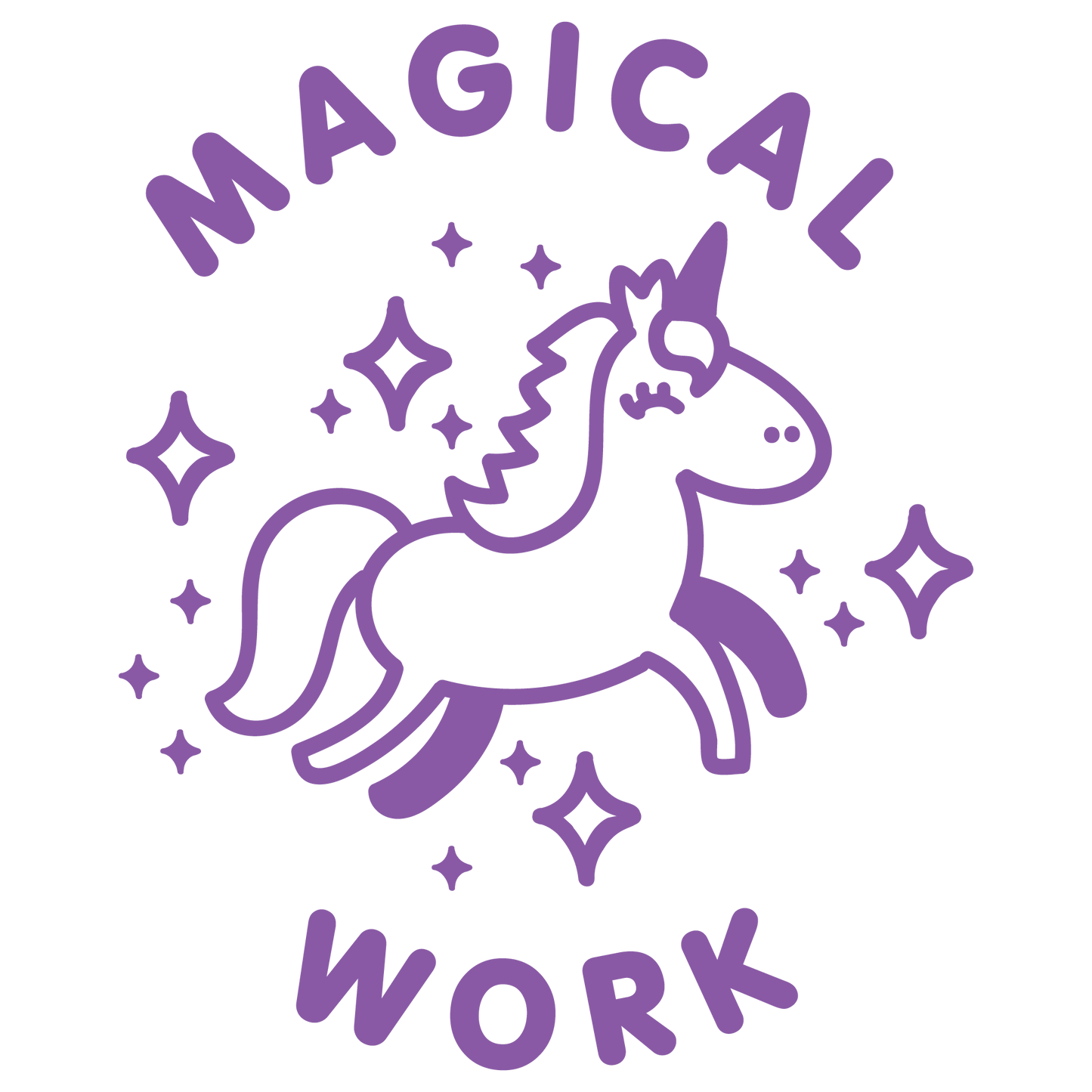 MAGICAL WORK STAMP
