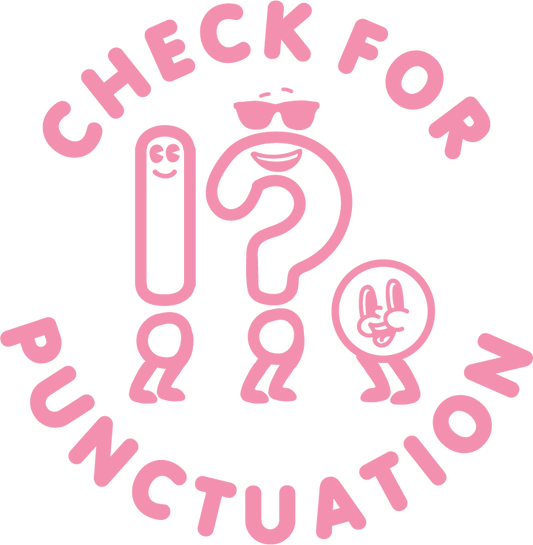 CHECK FOR PUNCTUATION STAMP