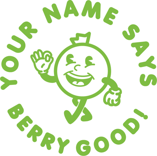 BERRY GOOD CUSTOMISABLE STAMP