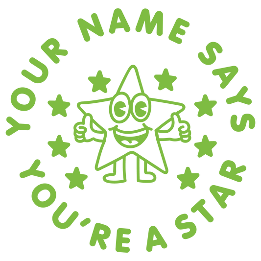 YOU'RE A STAR CUSTOMISABLE STAMP